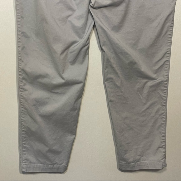 Nautica Gray Chinos with X String Belt Line Details Boating Pants Women’s Size 8 - Picture 9 of 11